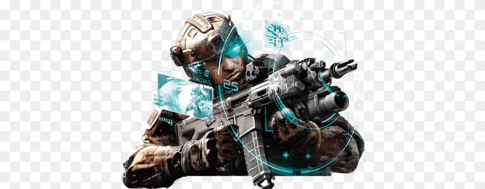 Pc Tom Clancys Ghost Recon Future Soldier Game, Weapon, Firearm, Sport, Glove Png Image