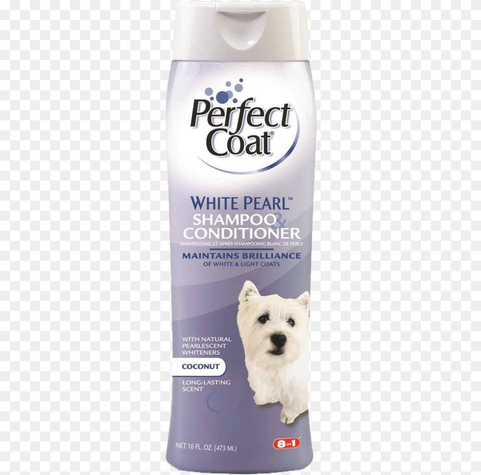 Pc White Perfect Coat Dog Shampoo, Bottle, Animal, Canine, Mammal Png Image