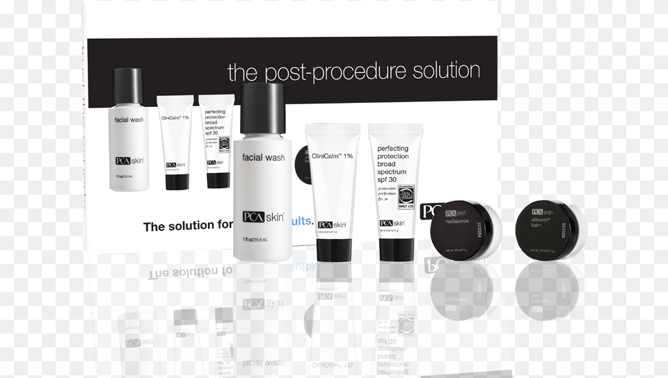 Pca Skin The Post Procedure Solution Kit Trial Sizes, Bottle, Cosmetics, Perfume Free Png Download