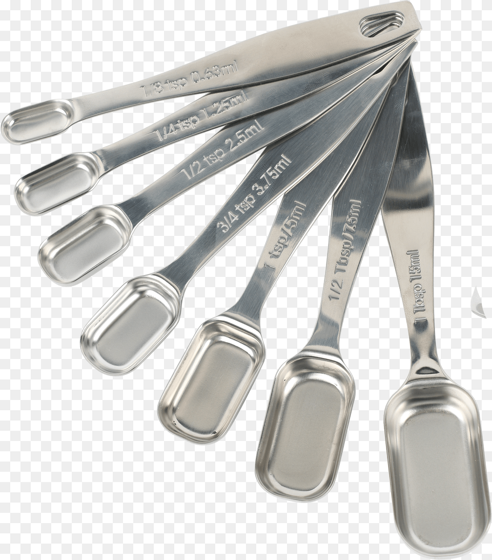 Pcb S Professional Stainless Steel Measuring Spoons Knife Free Png Download
