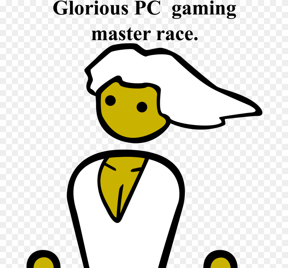 Pcmasterrace Pc Master Race, Person Free Png Download