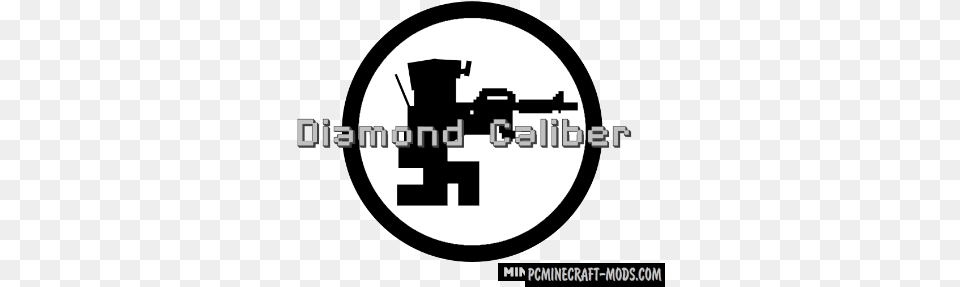 Pcminecraft Mods On Twitter Diamond Caliber Mod For Say No To Drugs, Firearm, Weapon, Gun, Rifle Png Image