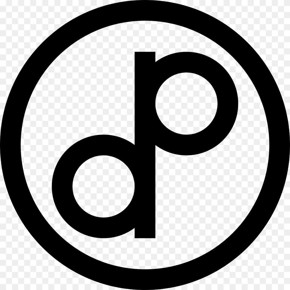 Pd Sign, Gray Png Image