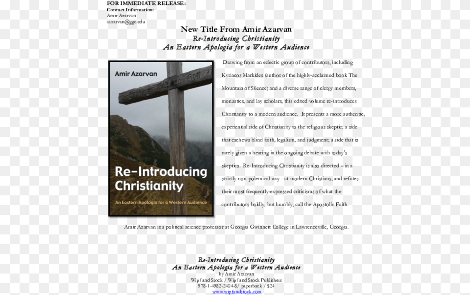 Pdf A Synopsis Of My New Edited Book Amir Azarvan Christian Cross, Symbol Png Image