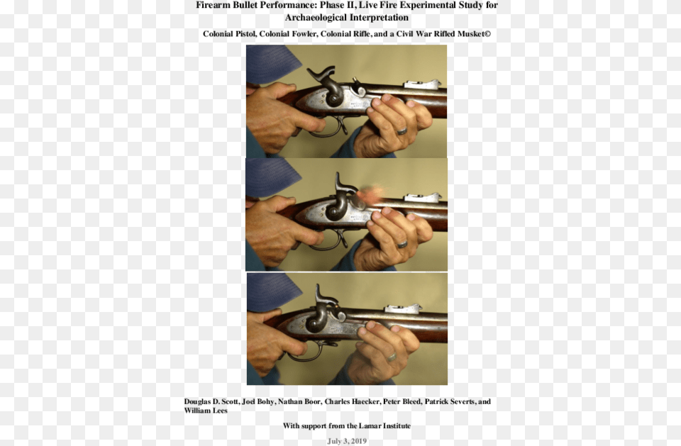 Pdf Firearm Bullet Performance Phase Ii Live Fire Metalworking Hand Tool, Weapon, Rifle, Gun, Handgun Free Png