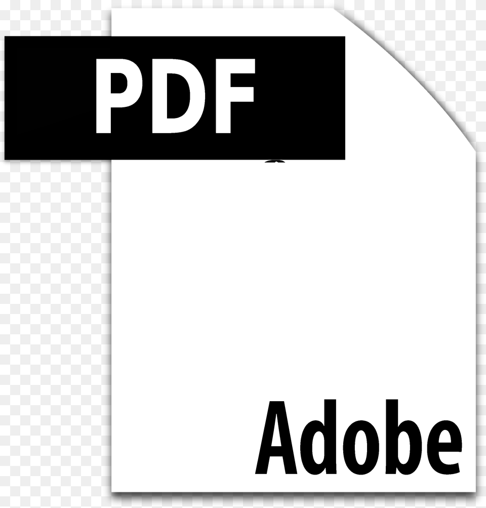 Pdf Icon, Text, Sign, Symbol, Mailbox Free Png