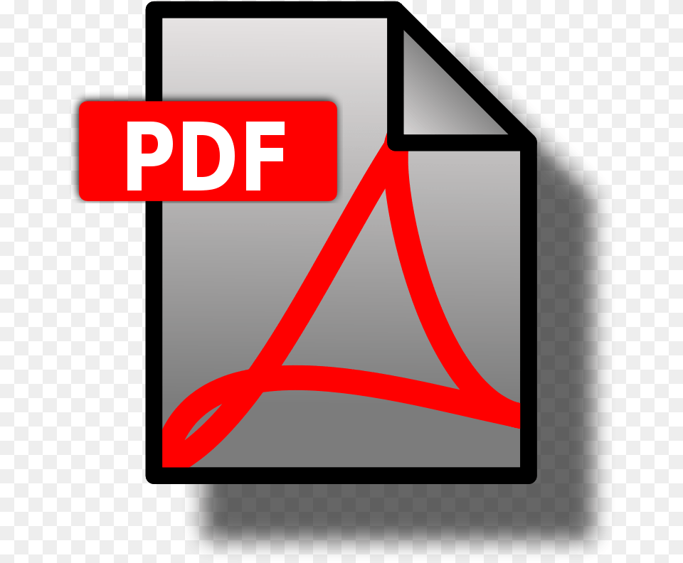 Pdf Icon Banner Epub Clipart Pdf, Triangle, Text Free Png