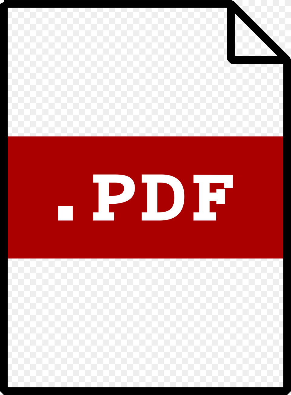 Pdf Icon Simple, Logo, Text Free Png