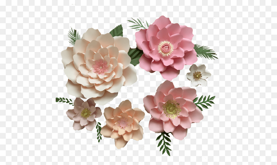 Pdf Petal 21 Paper Flowers Updated Template Printable To Artificial Flower, Anemone, Anther, Dahlia, Plant Free Png