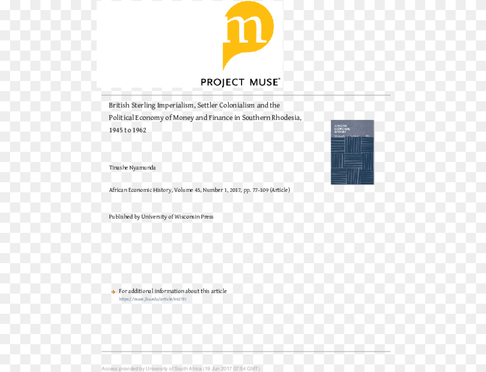 Pdf Project Muse, Page, Text, File Png
