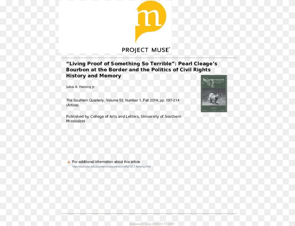 Pdf Project Muse, Text, Page, File, Pet Free Png Download
