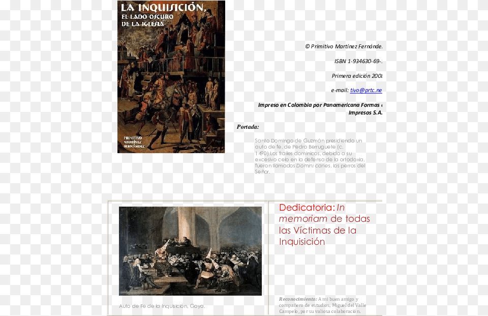 Pdf Shotgun Spanish Inquisition, Painting, Art, Advertisement, Book Free Png