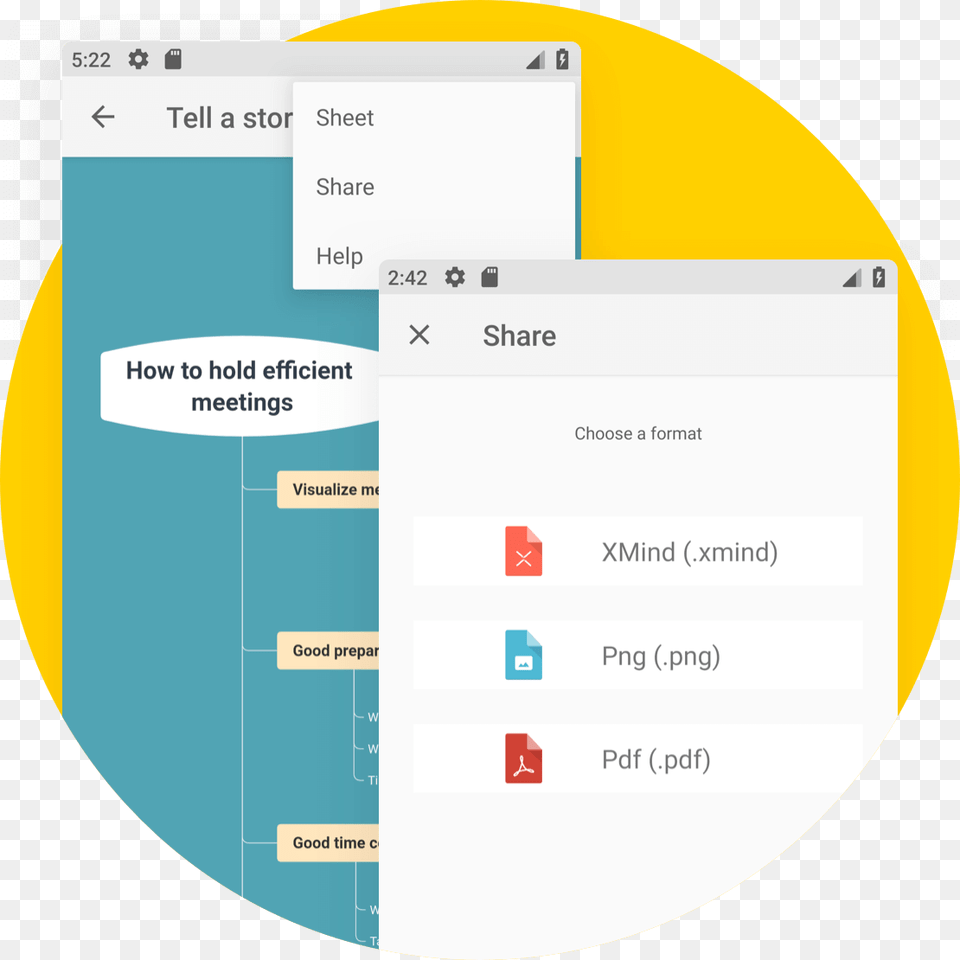 Pdf To Android Circle, Disk, Text Free Png
