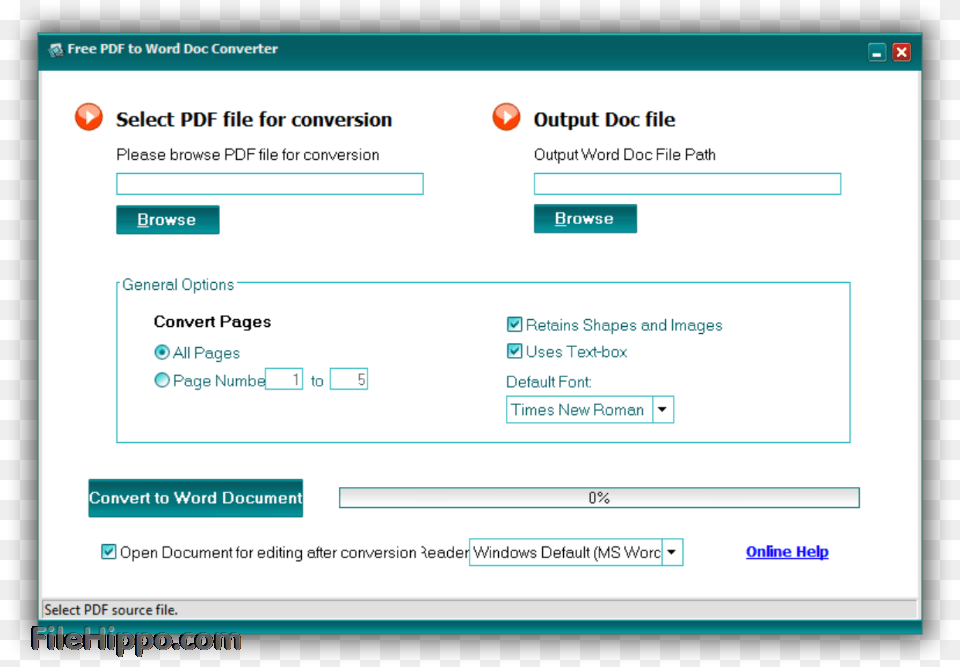 Pdf To Word Doc, Text, File Free Png