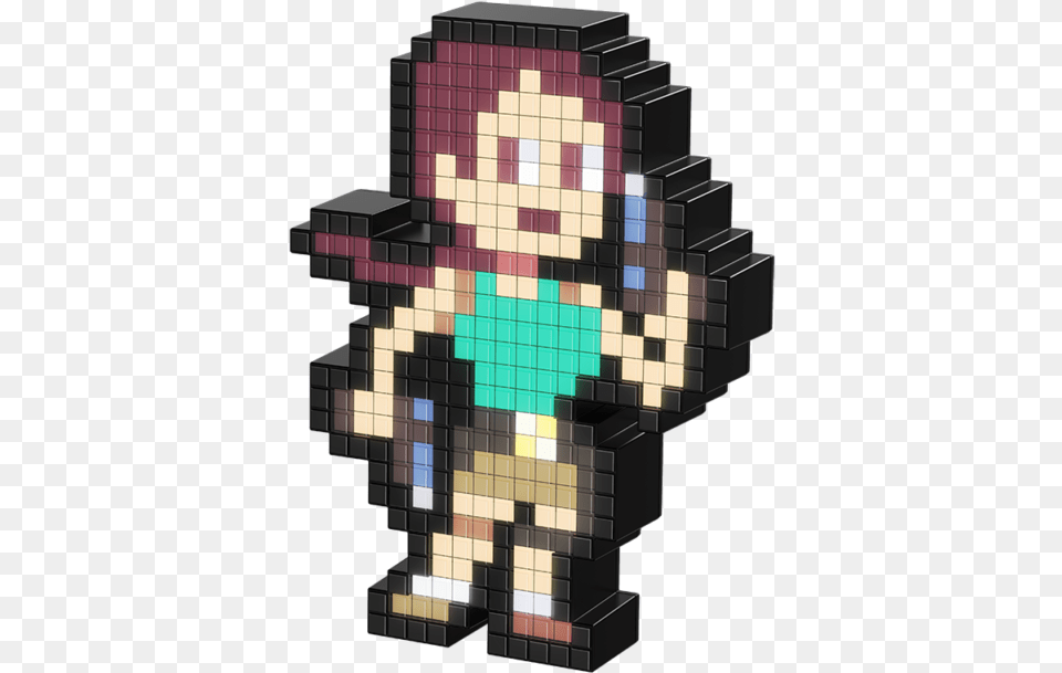 Pdp Pixel Pals Tomb Raider Classic Lara Croft Light Up Display 041 Lara Croft Pixel Pals, Art, Graphics, Pattern Free Png Download