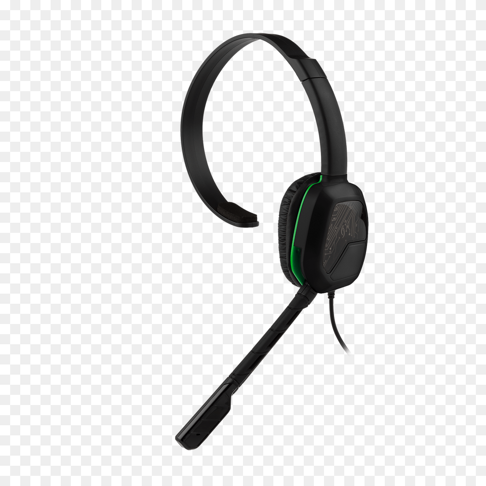 Pdp Xbox One Afterglow Lvl Chat Headset Black, Electronics, Headphones, Electrical Device, Microphone Png