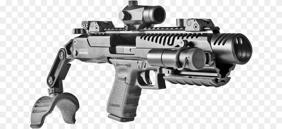 Pdw Glock Conversion Kit, Firearm, Gun, Handgun, Rifle Free Png