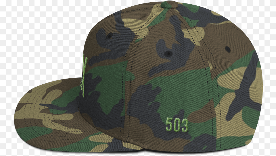 Pdx 503 Green Camo Army Cap, Baseball Cap, Clothing, Hat, Military Free Transparent Png