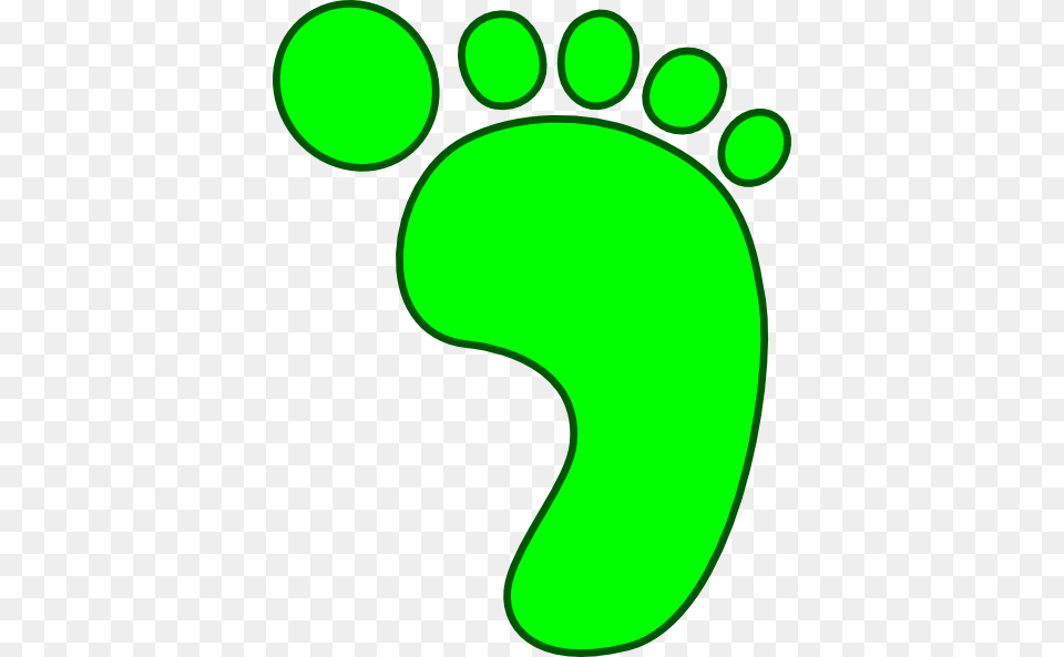 Pe Verde Clip Art, Footprint Png