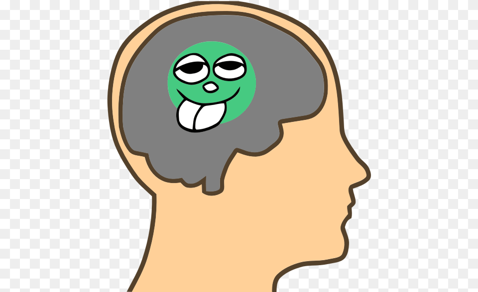 Pea Animated Brain In Head, Cap, Clothing, Hat, Person Png