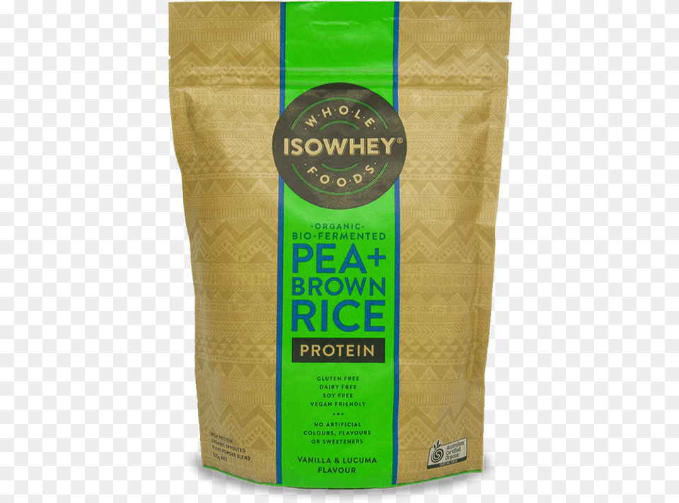 Pea Brown Rice Emmer, Powder, Food, Bag Free Png Download