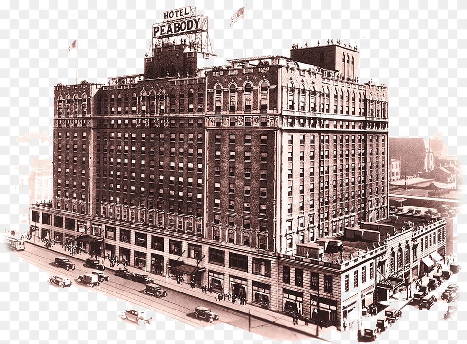 Peabody Hotel Memphis, Architecture, Office Building, Metropolis, Housing Free Transparent Png