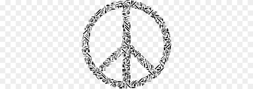 Peace Gray Png Image