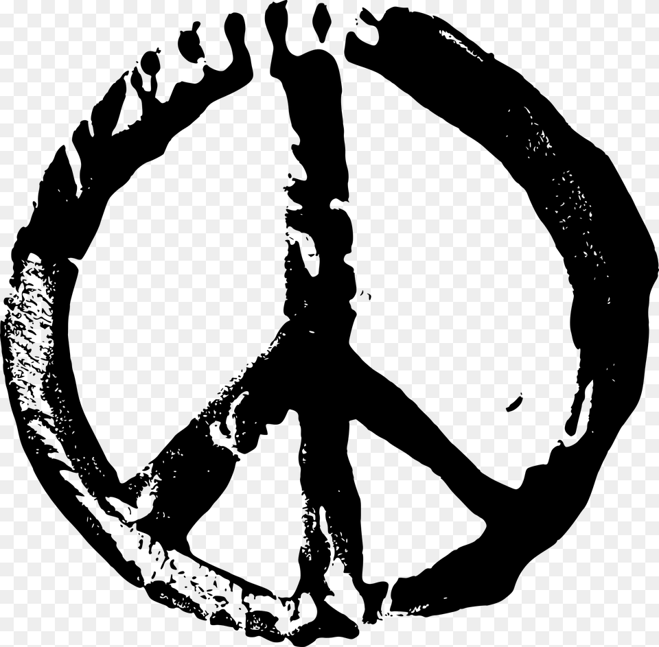 Peace, Gray Free Png