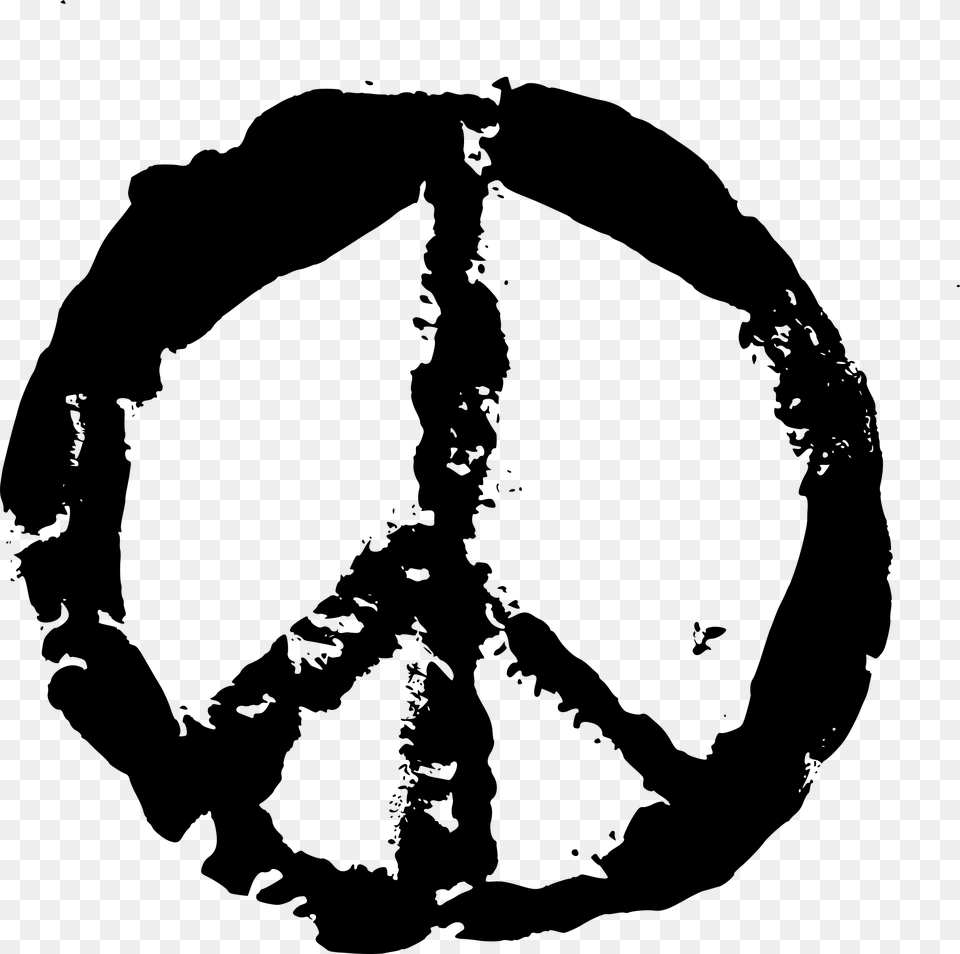 Peace, Gray Free Png Download
