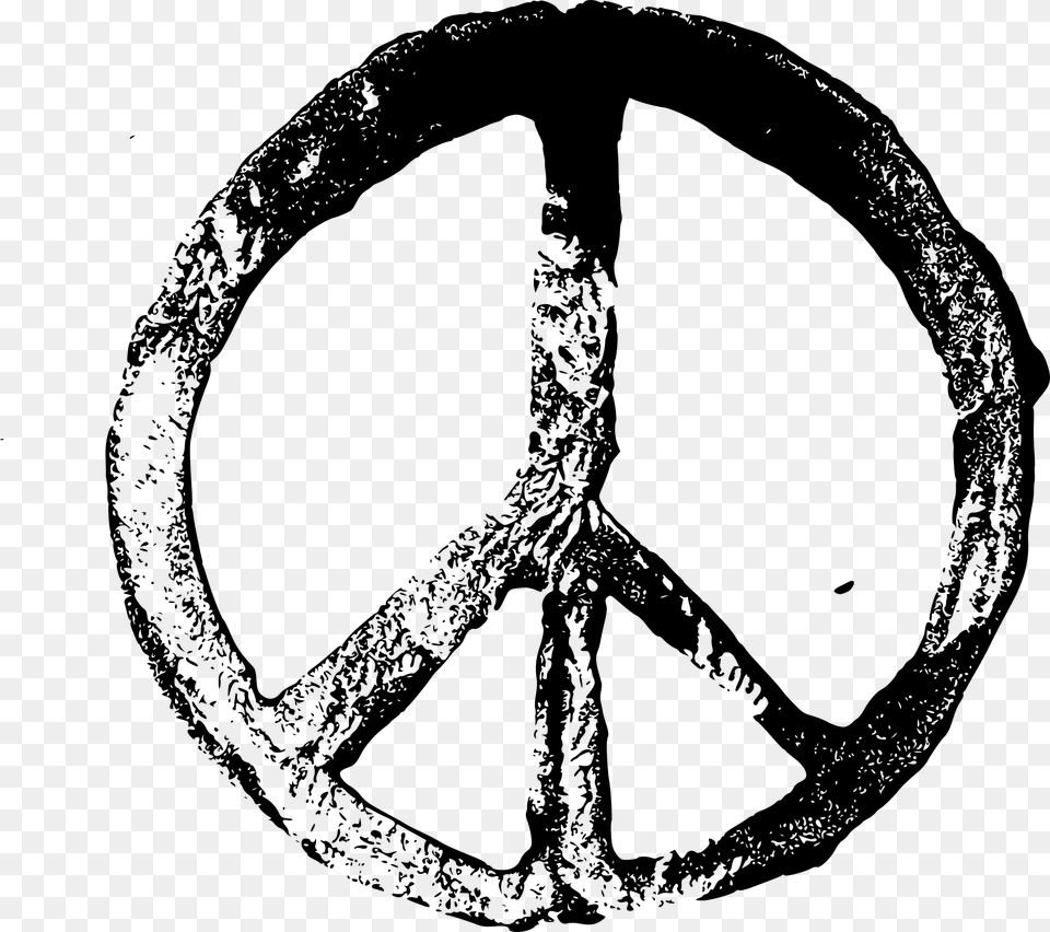 Peace, Gray Free Png