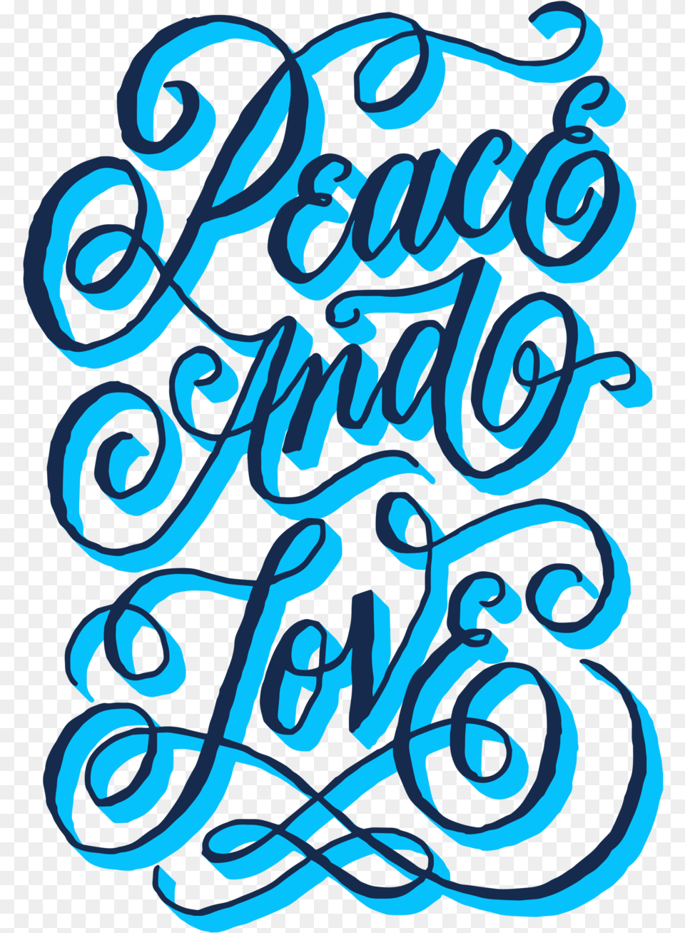 Peace Calligraphy, Handwriting, Text Free Transparent Png