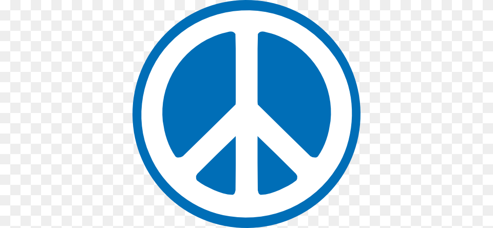 Peace Clipart Blue, Sign, Symbol, Machine, Spoke Png