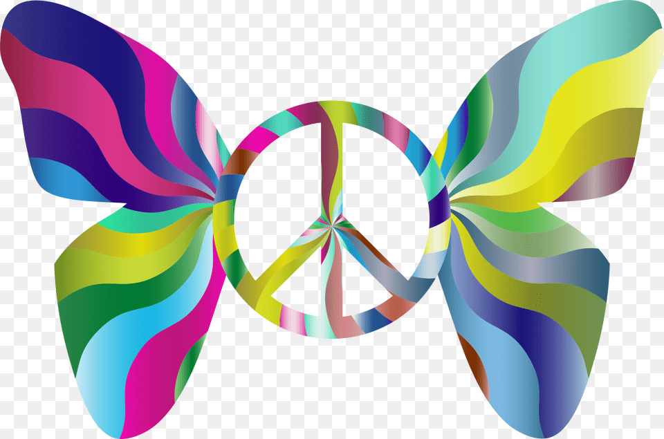 Peace Dove Clipart Groovy, Art, Graphics, Accessories, Formal Wear Free Png Download