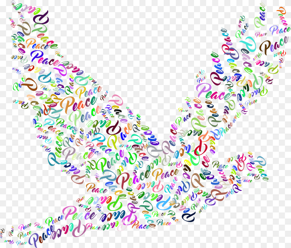 Peace Dove Transparent Background, Graphics, Art, Pattern, Necklace Free Png Download