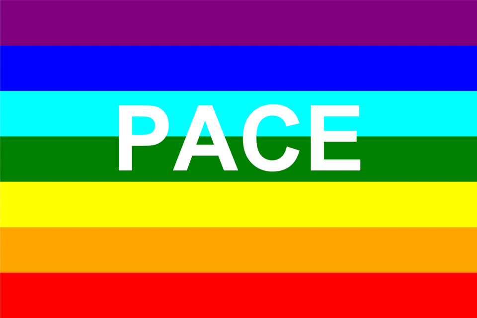Peace Flag Rainbow Flag, Logo, Text Png Image