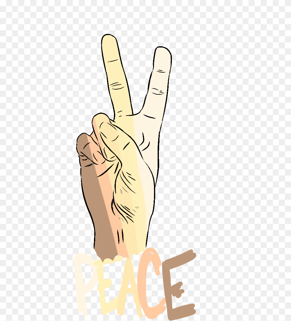 Peace For All Sign, Body Part, Finger, Hand, Person Free Png Download