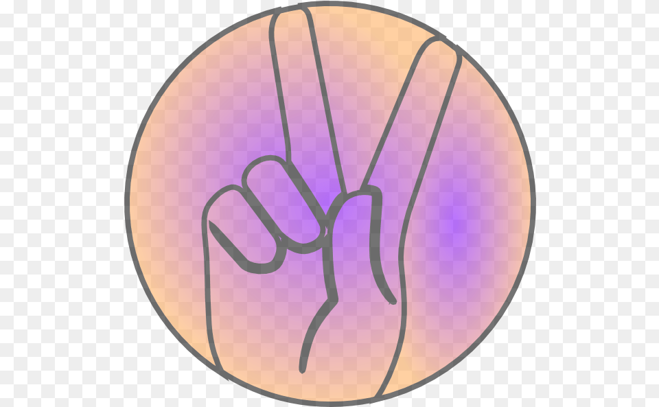 Peace Hand Sign Clip Artpeace Circle Circle, Body Part, Person, Finger, Astronomy Png