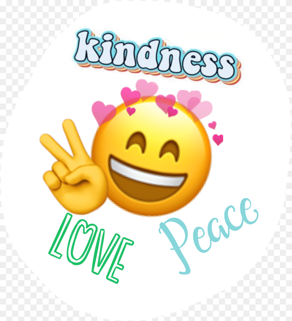 Peace Kindness Love Emoji Hearts, Clothing, Glove Png
