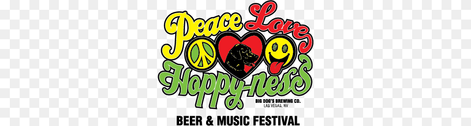 Peace Love Hoppy Ness Food, Advertisement, Poster, Dynamite, Weapon Free Png