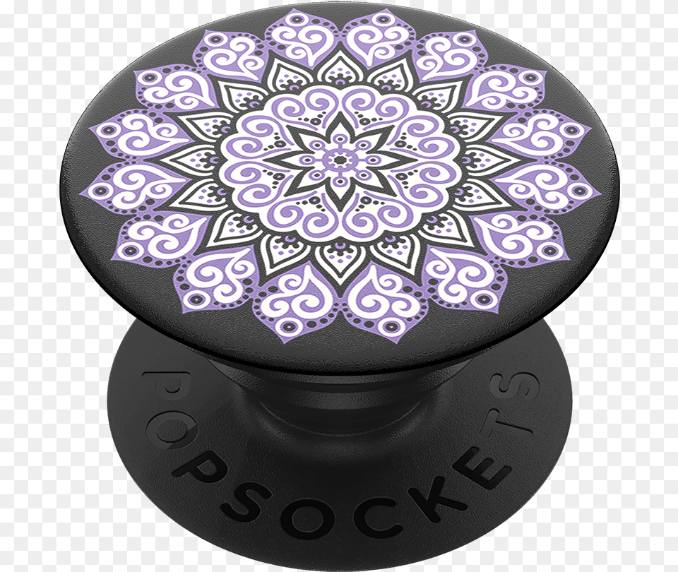 Peace Mandala Purple Popsockets Popsockets Female, Ball, Rugby, Rugby Ball, Sport Free Transparent Png