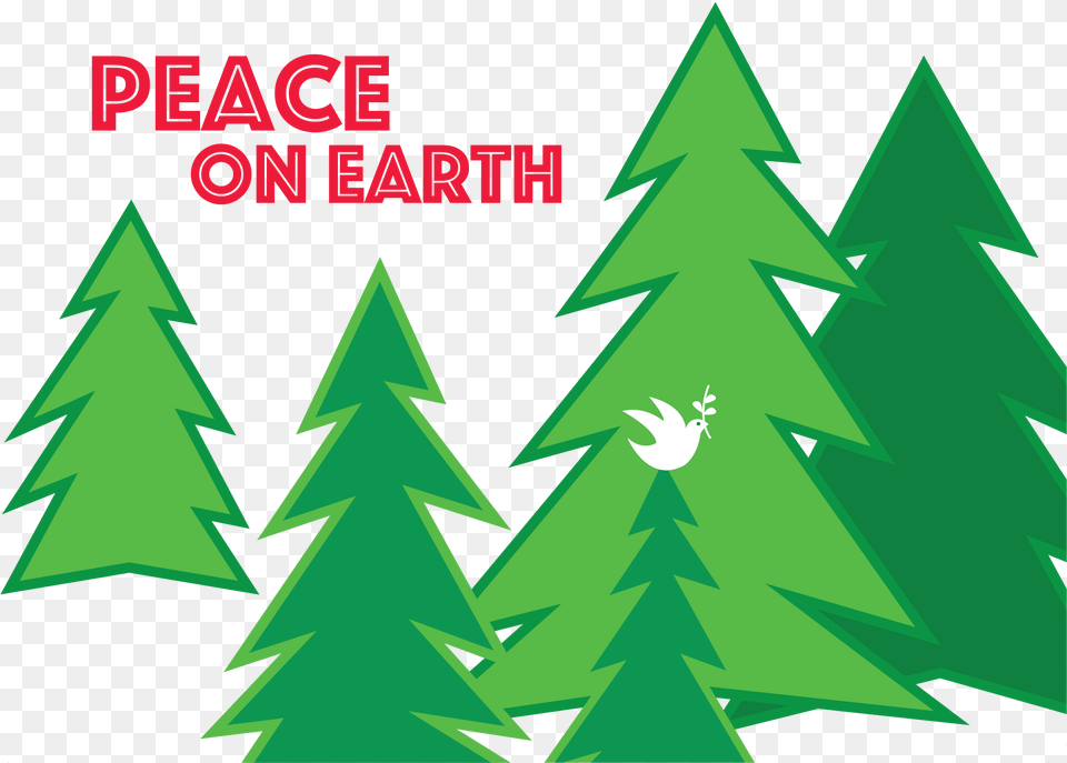 Peace On Earth Father39s Day, Green, Triangle, Plant, Tree Free Transparent Png