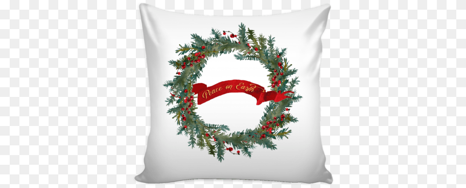 Peace On Earth Pillow Cover Transparent Pillow Cute, Cushion, Home Decor Free Png Download
