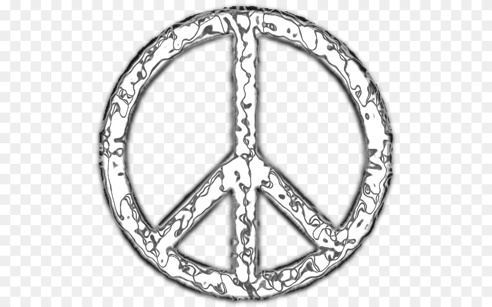 Peace Sign 2 Peace, Wheel, Vehicle, Transportation, Tire Free Png