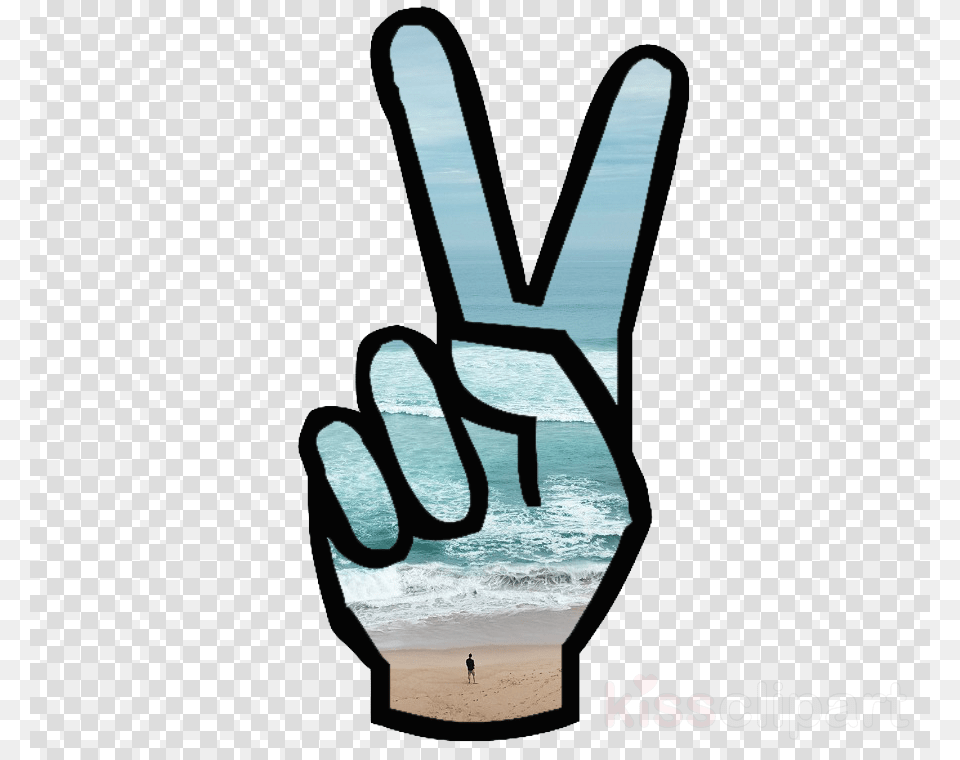 Peace Sign Clip Art Clipart V Sign Peace Symbols Clip Peace Sign, Body Part, Hand, Person, Water Png Image