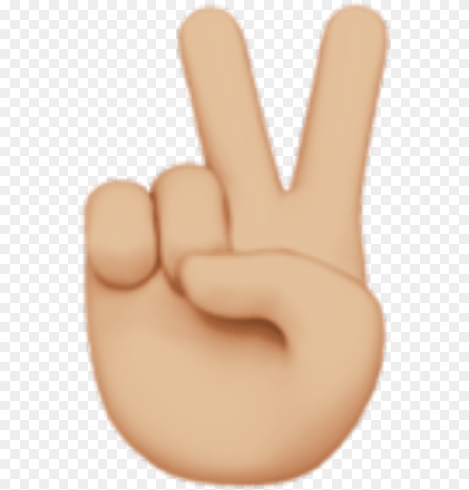 Peace Sign Emoji Emoji Victory Hand, Body Part, Finger, Person Png Image