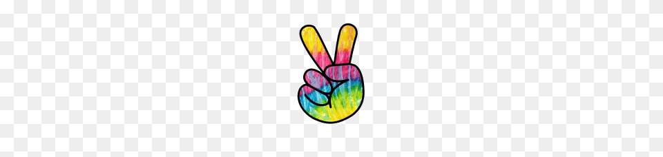 Peace Sign Hand Psychedelic Finger T Shirt, Art, Light Free Png Download