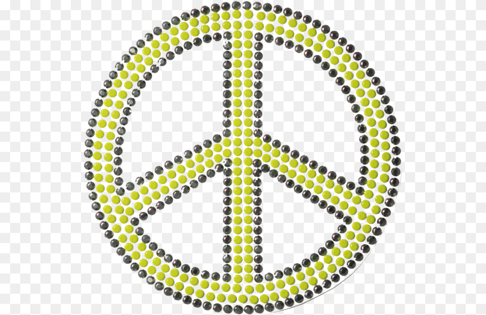 Peace Sign Neo Yellow Blondas Para Dibujar, Accessories, Ball, Tennis Ball, Jewelry Free Png Download