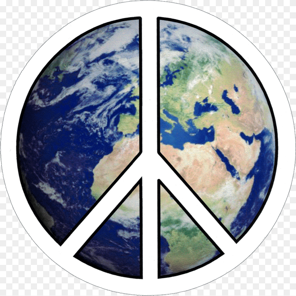 Peace Sign Over Earth World Peace Background, Astronomy, Outer Space, Planet, Globe Free Transparent Png