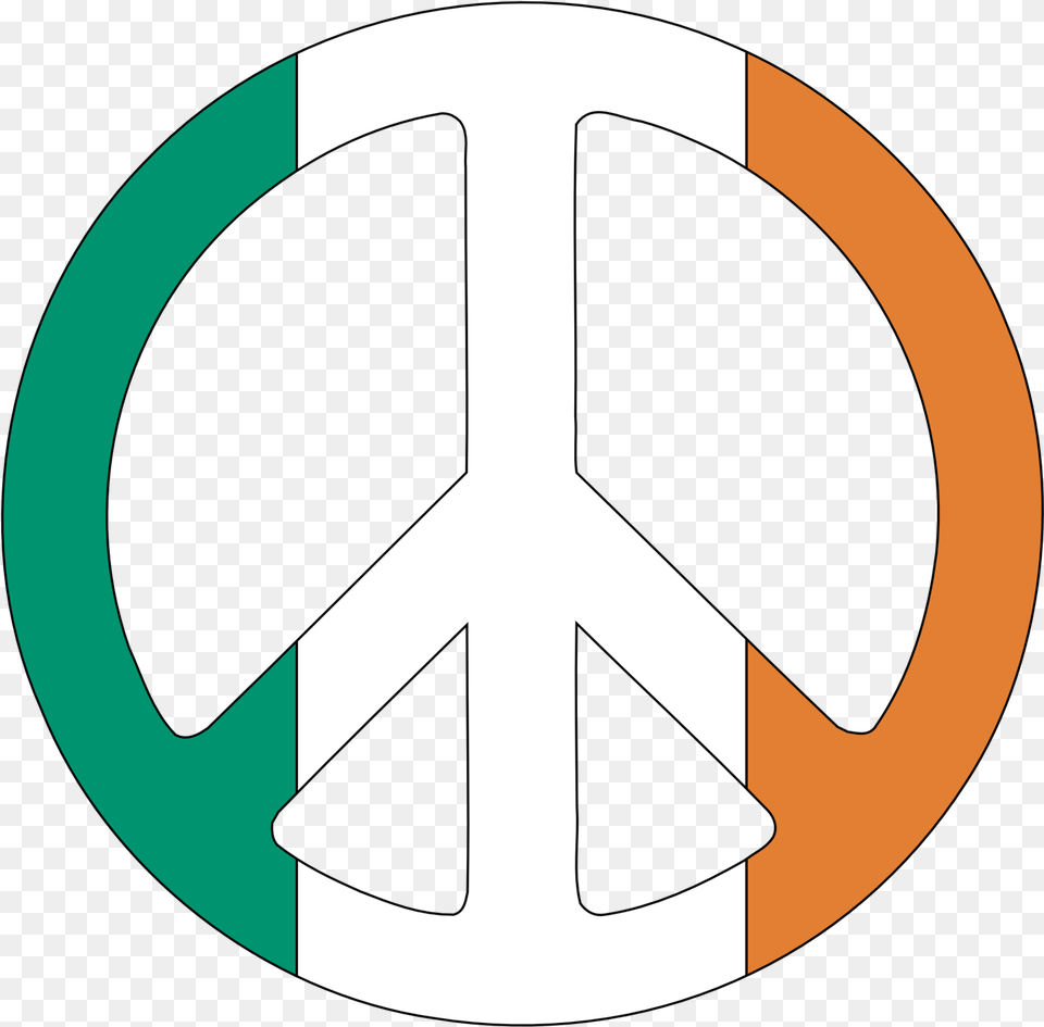 Peace Sign To Use Resource Clipart Northern Ireland Peace Sign, Symbol, Disk Free Png