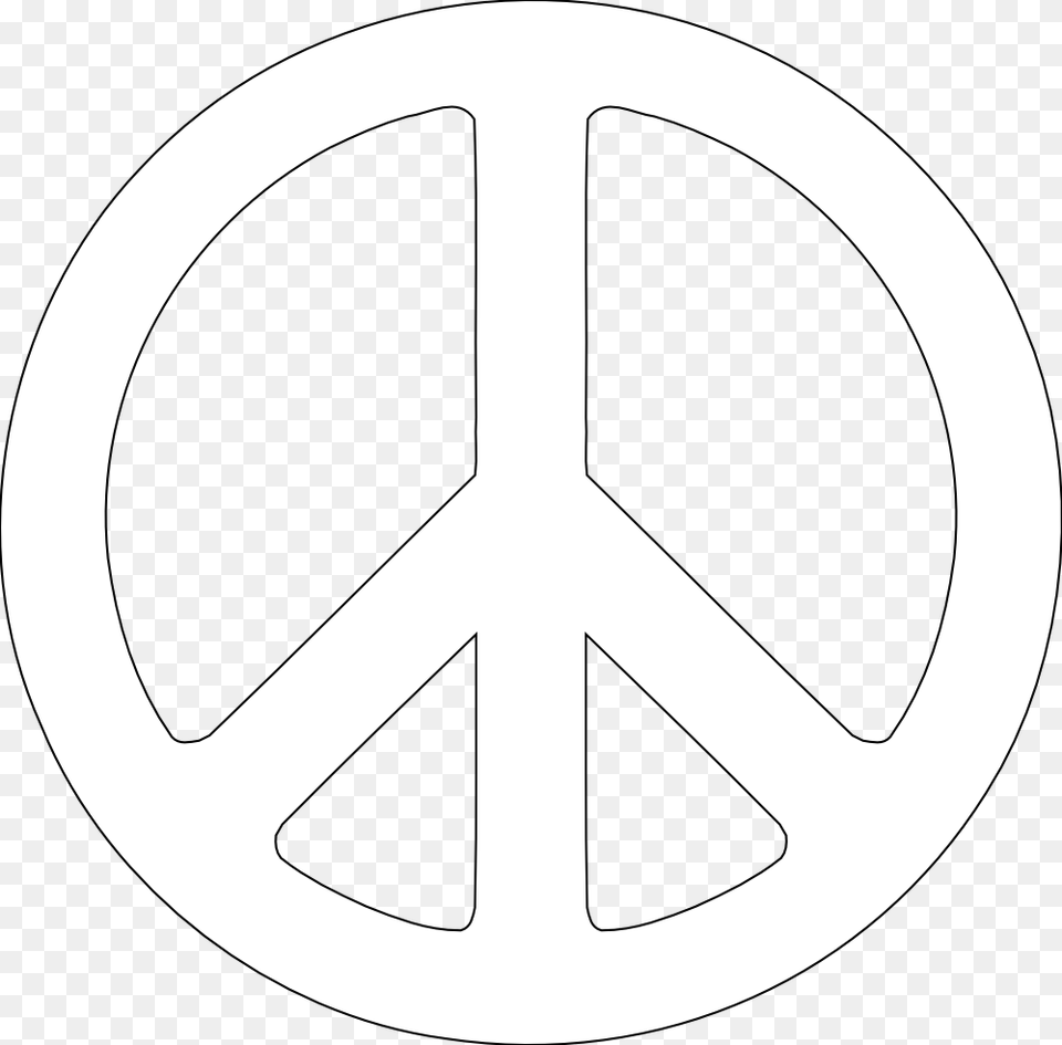Peace Symbol, Sign, Machine, Spoke Free Png Download